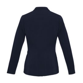 The Biz Collection Ladies Bianca Jacket is a single button style, fully lined jacket. Available in Black and Navy. Sizes 4 - 26.