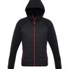 J515L Biz Collection Stealth Womens Hoodie Jacket – Black/Red – Promotrenz