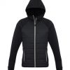 J515L Biz Collection Stealth Womens Hoodie Jacket – Black/Silver – Promotrenz