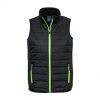 J616M Biz Collection Stealth Mens Vest – Black/Lime – Promotrenz