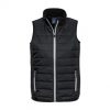 J616M Biz Collection Stealth Mens Vest – Black/Silver – Promotrenz