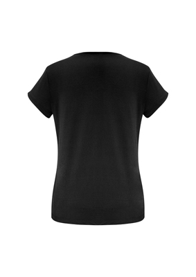 The Biz Collection Ladies Lana Short Sleeve Top is a 95% polyester, v-neck, short sleeve ladies t-shirt. Available in 6 colours. Sizes 6 - 26.