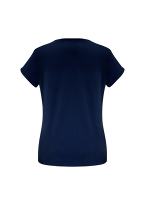 The Biz Collection Ladies Lana Short Sleeve Top is a 95% polyester, v-neck, short sleeve ladies t-shirt. Available in 6 colours. Sizes 6 - 26.