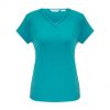 The Biz Collection Ladies Lana Short Sleeve Top is a 95% polyester, v-neck, short sleeve ladies t-shirt. Available in 6 colours. Sizes 6 - 26.