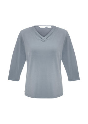 The Biz Collection Ladies Lana 3/4 Sleeve Top is a 95% polyester, v-neck, 3/4 sleeve ladies t-shirt. Available in 6 colours. Sizes 6 - 26.