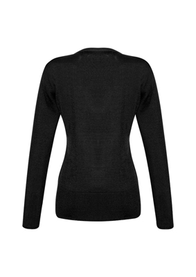 The Biz Collection Ladies Milano Pullover is a 50% wool/50% acrylic, v-neck pullover jumper. Available in 3 colours. Sizes XS - 3XL.