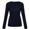 The Biz Collection Ladies Milano Pullover is a 50% wool/50% acrylic, v-neck pullover jumper. Available in 3 colours. Sizes XS - 3XL.