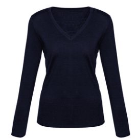 The Biz Collection Ladies Milano Pullover is a 50% wool/50% acrylic, v-neck pullover jumper. Available in 3 colours. Sizes XS - 3XL.