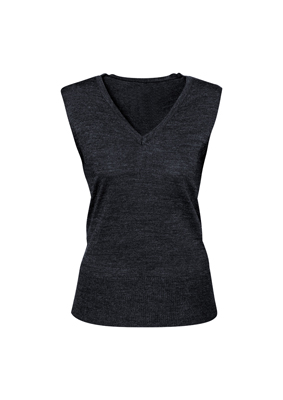 The Biz Collection Ladies Milano Vest is a 50% wool/50% acrylic, v-neck vest. Available in 3 colours. Sizes XS - 3XL.