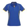 P405LS Biz Collection Mens Razor Polo Royal/Gold – Promotrenz