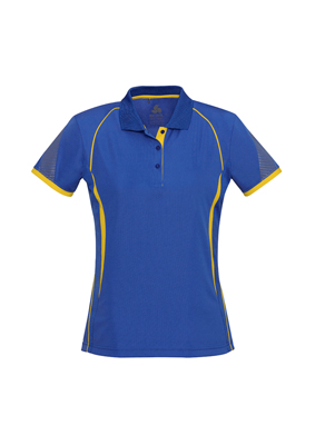 The Biz Collection Mens Razor Polo Shirt is made from 100% Biz Cool Polyester. Contrast panels and piping. 14 colour combos. Great branded polos & sportswear.