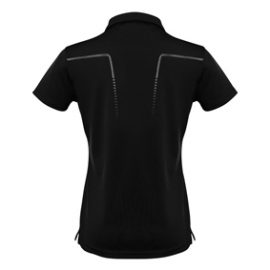 The Biz Collection Cyber Ladies Polo is made from 100% BIZ COOL™ Polyester fabric. 155 gsm. 5 colours with Silver features. Great branded polos - embroidered or printed.