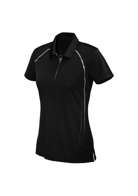 The Biz Collection Cyber Ladies Polo is made from 100% BIZ COOL™ Polyester fabric. 155 gsm. 5 colours with Silver features. Great branded polos - embroidered or printed.