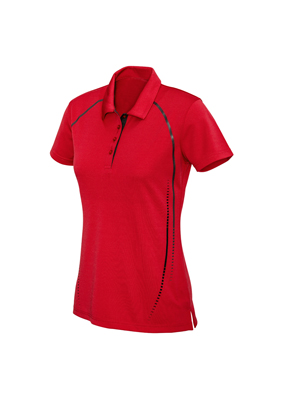 The Biz Collection Cyber Ladies Polo is made from 100% BIZ COOL™ Polyester fabric. 155 gsm. 5 colours with Silver features. Great branded polos - embroidered or printed.
