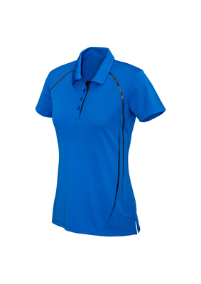 The Biz Collection Cyber Ladies Polo is made from 100% BIZ COOL™ Polyester fabric. 155 gsm. 5 colours with Silver features. Great branded polos - embroidered or printed.