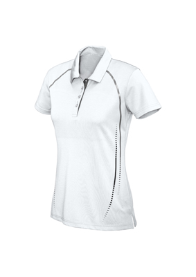The Biz Collection Cyber Ladies Polo is made from 100% BIZ COOL™ Polyester fabric. 155 gsm. 5 colours with Silver features. Great branded polos - embroidered or printed.