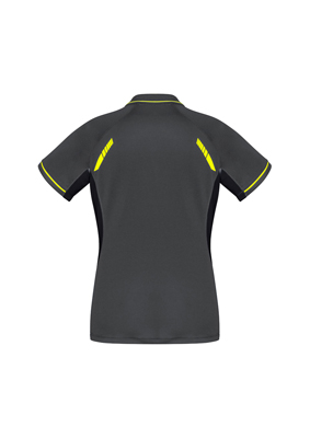 The Biz Collection Womens Renegade Polo Shirt is made from 100% Biz Cool material. 155 gsm. Contrast panels. 6 - 24. 14 colours. Great branded polos shirts and Biz Cool apparel