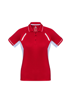 The Biz Collection Womens Renegade Polo Shirt is made from 100% Biz Cool material. 155 gsm. Contrast panels. 6 - 24. 14 colours. Great branded polos shirts and Biz Cool apparel