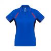 P700LS Biz Collection Womens Renegade Polo Royal/Navy/Fluoro Orange – Promotrenz