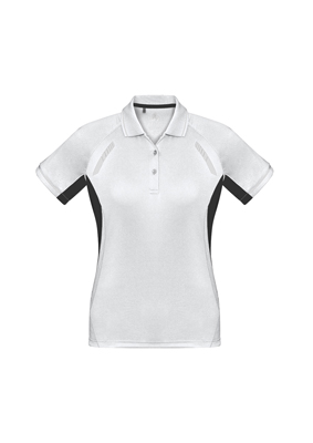 The Biz Collection Womens Renegade Polo Shirt is made from 100% Biz Cool material. 155 gsm. Contrast panels. 6 - 24. 14 colours. Great branded polos shirts and Biz Cool apparel