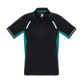The Biz Collection Mens Renegade Polo Shirt is made from 100% Biz Cool material. 155 gsm. Contrast panels. S - 5XL. 13 colours. Great branded polos shirts and Biz Cool apparel