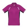 P700MS Biz Collection Mens Renegade Polo Magenta/Black – Promotrenz