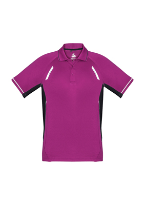 The Biz Collection Mens Renegade Polo Shirt is made from 100% Biz Cool material. 155 gsm. Contrast panels. S - 5XL. 13 colours. Great branded polos shirts and Biz Cool apparel