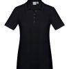 P815LS Biz Collection Aero Ladies Polo – Solid Black – Promotrenz