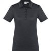 P815LS Biz Collection Ladies Aero Polo Charcoal – Promotrenz