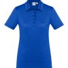 P815LS Biz Collection Ladies Aero Polo Electric Blue – Promotrenz