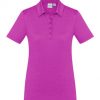 P815LS Biz Collection Ladies Aero Polo Magenta – Promotrenz