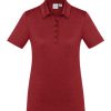 P815LS Biz Collection Ladies Aero Polo Red – Promotrenz