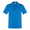 P815MS Biz Collection Mens Aero Polo Cyan – Promotrenz
