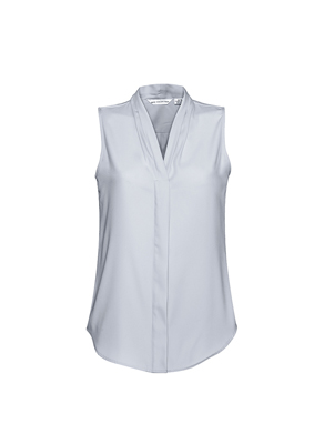 The Biz Collection Madison Sleeveless Blouse is a mechanical stretch polyester blouse. 5 colours. 6 - 26. Great sleeveless blouses from Biz Collection