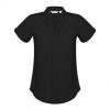 S628LS Biz Collection Madison Short Sleeve Blouse – Black