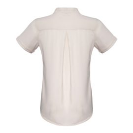 The Biz Collection Madison Short Sleeve Blouse is a mechanical stretch polyester blouse.  5 colours.  6 - 26.  Great short sleeve blouses from Biz Collection