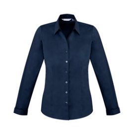 The Biz Collection Ladies Monaco Long Sleeve Shirt is cotton rich, Y neckline ladies shirt. Available in 8 colours. Sizes 6 - 26.