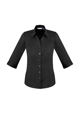 The Biz Collection Ladies Monaco 3/4 Sleeve Shirt is a cotton rich, Y neckline ladies shirt. Available in 8 colours. Sizes 6 - 26.