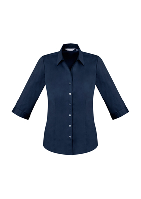 The Biz Collection Ladies Monaco 3/4 Sleeve Shirt is a cotton rich, Y neckline ladies shirt. Available in 8 colours. Sizes 6 - 26.