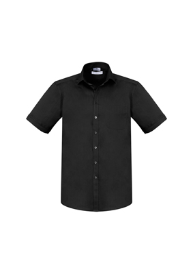 The Biz Collection Mens Monaco Short Sleeve Shirt is cotton rich, Y neckline ladies shirt. Available in 8 colours. Sizes XS - 5XL.