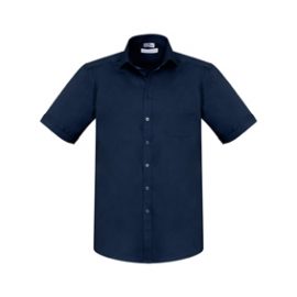 The Biz Collection Mens Monaco Short Sleeve Shirt is cotton rich, Y neckline ladies shirt. Available in 8 colours. Sizes XS - 5XL.