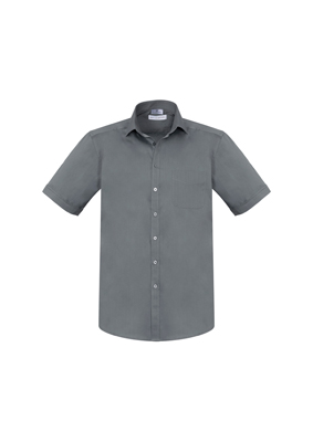 The Biz Collection Mens Monaco Short Sleeve Shirt is cotton rich, Y neckline ladies shirt. Available in 8 colours. Sizes XS - 5XL.