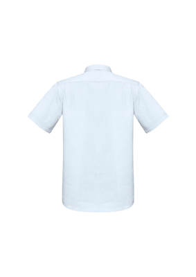 The Biz Collection Mens Monaco Short Sleeve Shirt is cotton rich, Y neckline ladies shirt. Available in 8 colours. Sizes XS - 5XL.