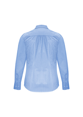 The Biz Collection Ladies Euro Long Sleeve Shirt is an easy care 65% polyester, 35% cotton shirt.  3 colours.  6 - 26.  Great branded long sleeve work shirts.