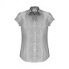 S812LS Biz Collection Ladies Euro Short Sleeve Shirt – Black – Promotrenz