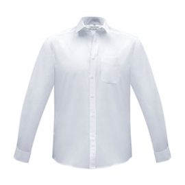 The Biz Collection Mens Euro Long Sleeve Shirt is an easy care 65% polyester, 35% cotton shirt.  3 colours.  XS - 5XL.  Great branded long sleeve work shirts.