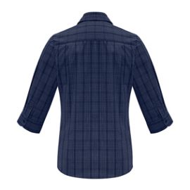 The Biz Collection Ladies Harper 3/4 Sleeve Shirt is a 65% polyester shirt. Prince of Wales check fabric. 2 colours. 6 - 24. Great business shirts.