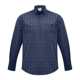 The Biz Collection Mens Harper Long Sleeve Shirt is a 65% polyester shirt.  Prince of Wales check fabric.  2 colours.  XS - 5XL.  Great business shirts.