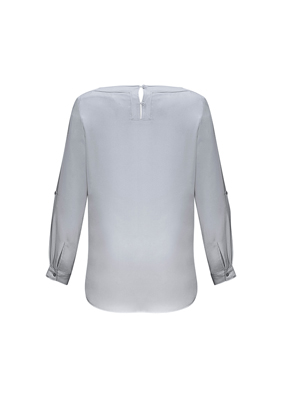 The Biz Collection Madison Boatneck Blouse is a mechanical stretch polyester blouse.  5 colours.  6 - 26.  Great boatneck blouses from Biz Collection