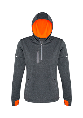 The Biz Collection Ladies Pace Hoodie is a 100% BIZ COOL™ breathable polyester, 1/2 zip ladies hoodie. Available in 3 colours. Sizes XS - 2XL.